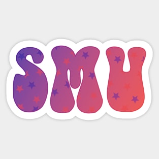 SMU Ombre Stars Sticker